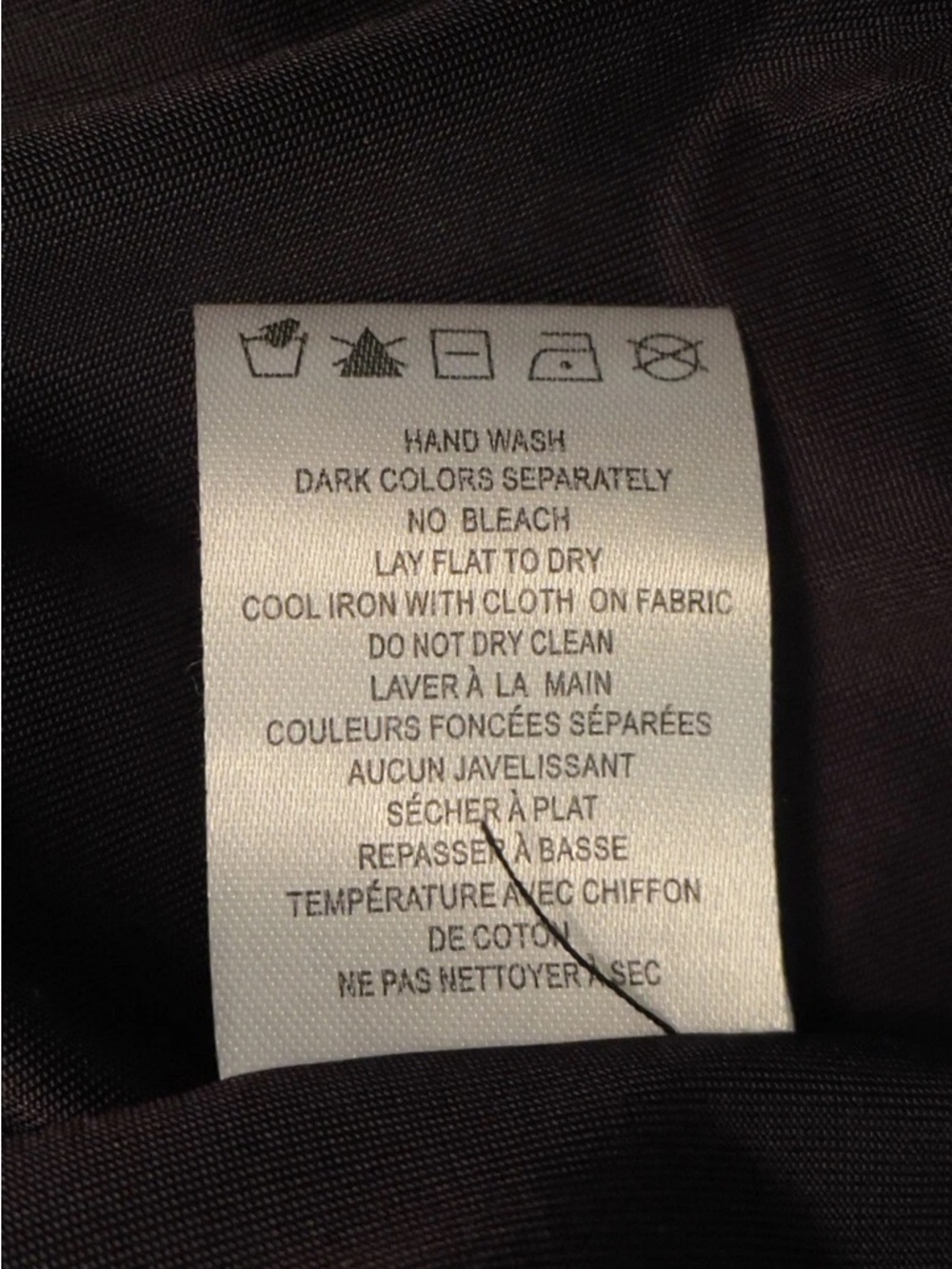 ABS Collection by Allen Schwartz Cape Black Jersey Gown Maxi Dress Size 6 - Picture 12 of 12